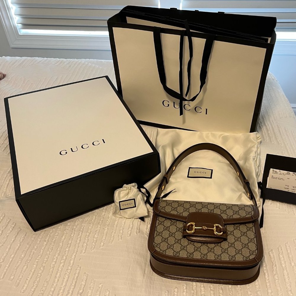 Gucci 1955 Horsebit Shoulder Bag - Pristine